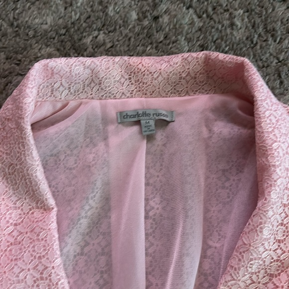 🌼 BOGO 🌼 Charlotte Russe Pink Blazer 🌼 - Picture 3 of 6
